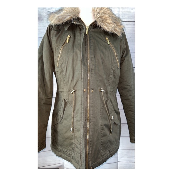 Yoki Outerwear Collection Green Jacket - Picture 4 of 5